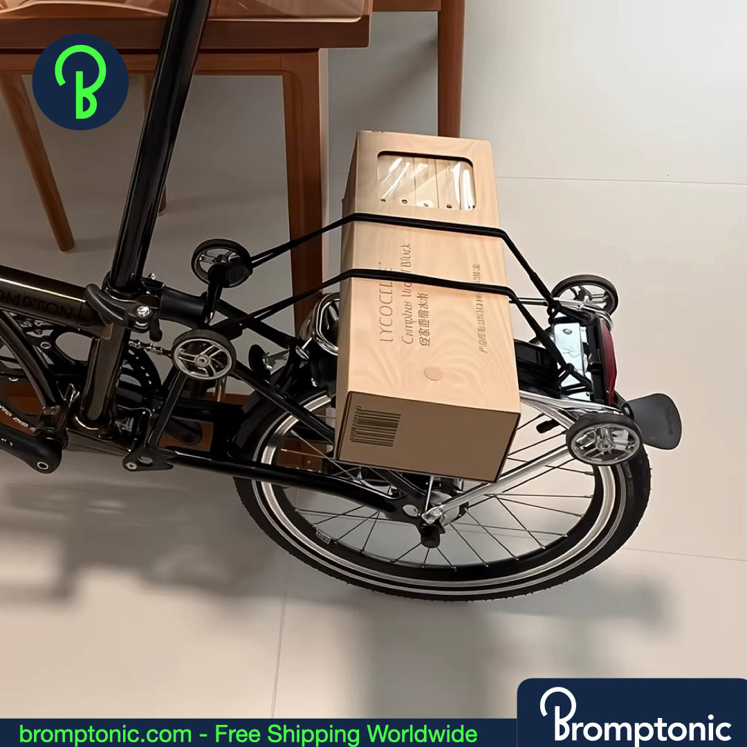 Brompton Rear Rack Elastic Straps - passend für AC Line (alt) & PT Line (neu)