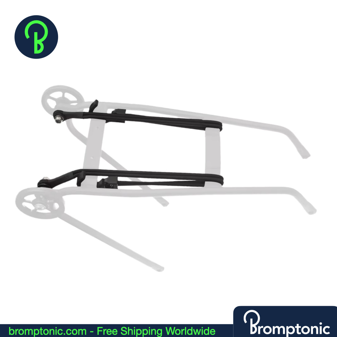 Brompton Rear Rack Elastic Straps - passend für AC Line (alt) & PT Line (neu)