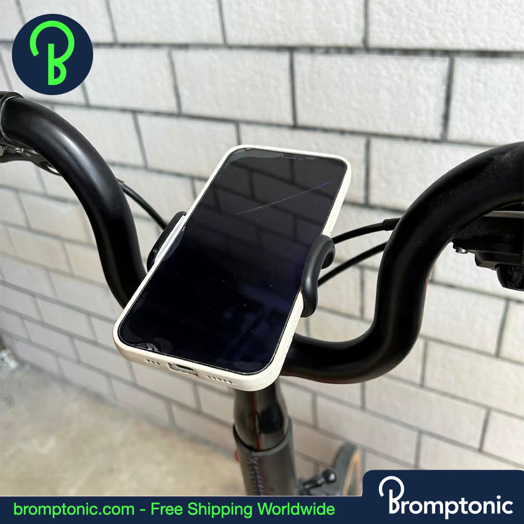 Brompton Telefonhalterung (A/C/P Line) - Ultraleichter 30 g Alloy-Halter