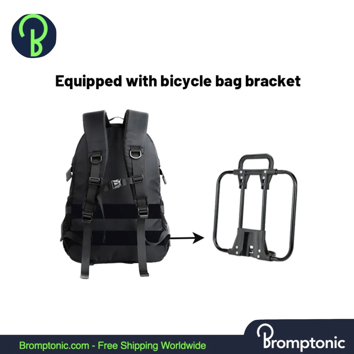 Brompton Waterproof Backpack - Pendler- und Reisetasche
