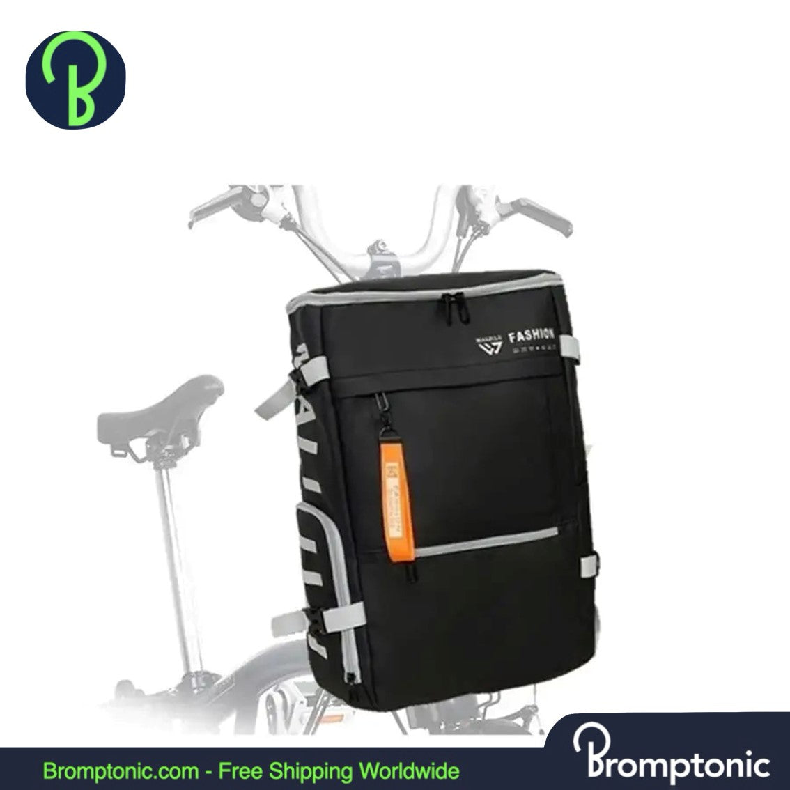 Brompton Large Utility Backpack mit Schläger- und Schuhfächern