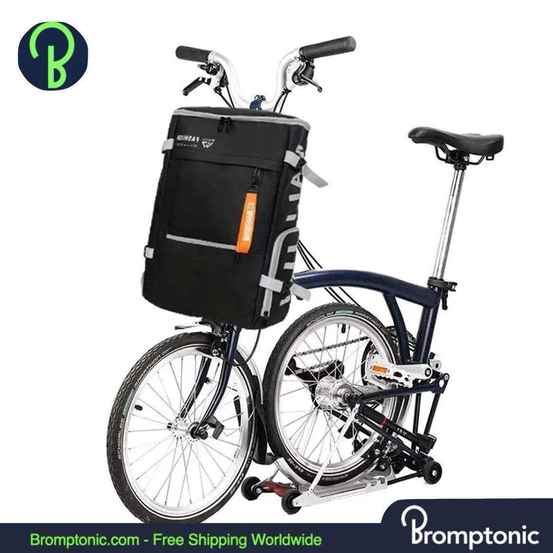 Brompton Large Utility Backpack mit Schläger- und Schuhfächern
