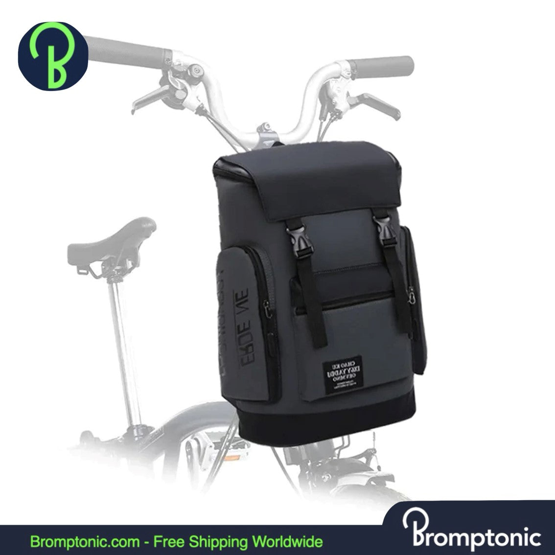 Brompton Waterproof Backpack - Große Reise- und Laptoptasche