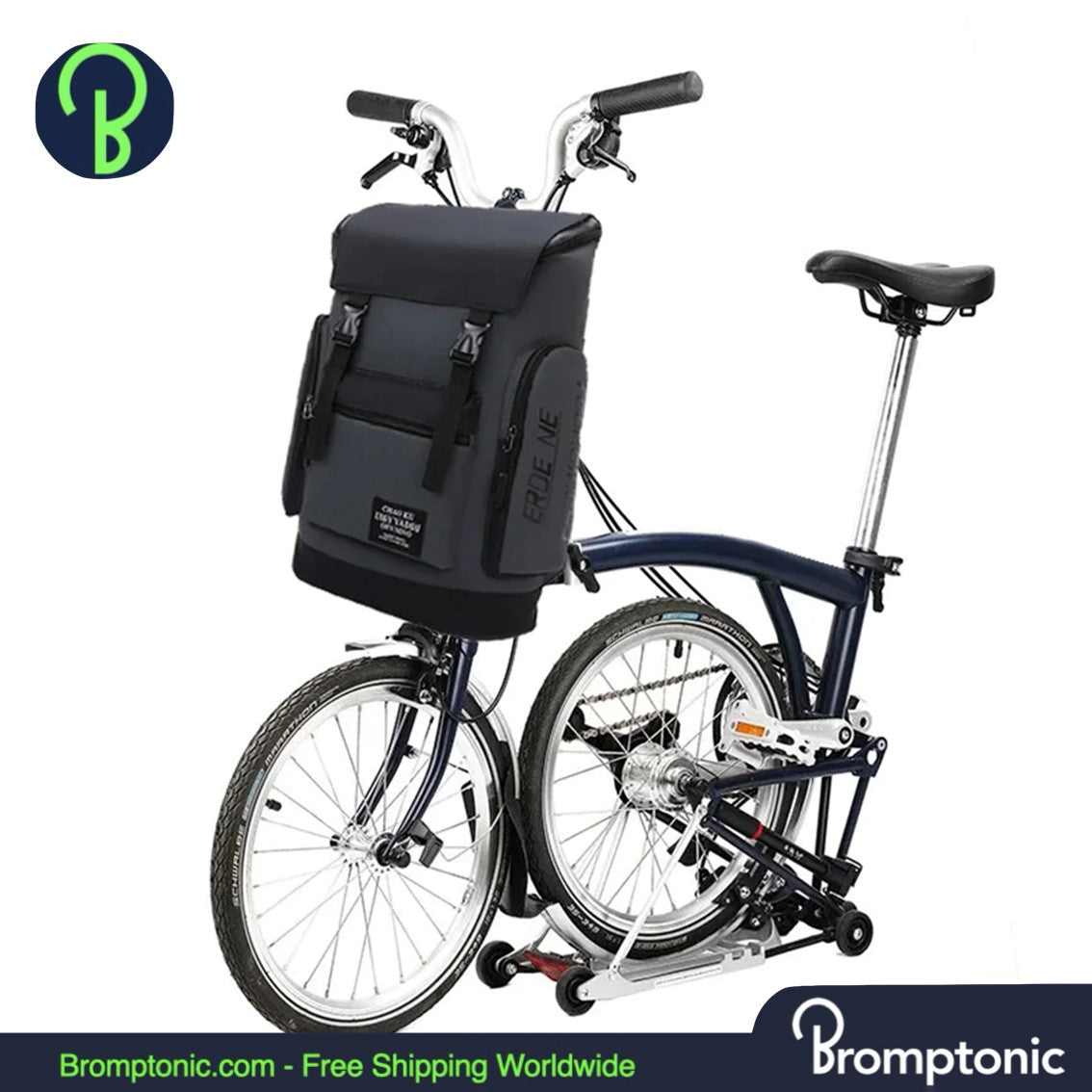 Brompton Waterproof Backpack - Große Reise- und Laptoptasche